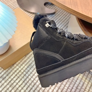 Zapatos de Lana Casuales de Invierno para Caminar, Impermeables y Transpirables, de Diseño Personalizado, de Marca de Lujo, con Punta Plana, Cordones y Caña Baja - Product Image 6