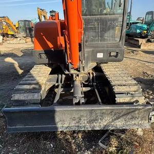 Excavatrice sur chenilles d'occasion Doosan DH60-7, mini-excavatrice de 6 tonnes avec moteur Yanmar, pompe, boîte de vitesses et engrenages - capacité de la cuve de 0,2 m - Product Image 4