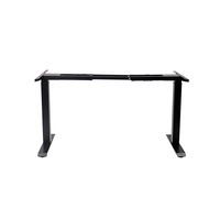 Bureau debout électrique moderne de qualité supérieure, réglable en hauteur, à double moteur, en métal intelligent et extensible
