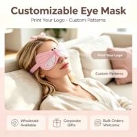Masque de sommeil en soie artificielle, ultra-lisse et luxueux, masque de sommeil en soie véritable avec bandelette ajustable