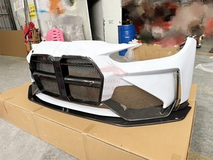 Nuovo arrivo kit carrozzeria paraurti anteriore in semi-fibra di carbonio stile YL per <span class=keywords><strong>BMW</strong></span> <span class=keywords><strong>Serie</strong></span> <span class=keywords><strong>4</strong></span> <span class=keywords><strong>G26</strong></span> 425i quattro porte 2022-2023 - Product Image 3