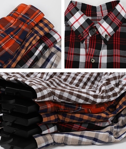 Chemises classiques à carreaux décontractées pour hommes Frc vêtements <span class=keywords><strong>de</strong></span> <span class=keywords><strong>travail</strong></span> <span class=keywords><strong>de</strong></span> sécurité résistants aux flammes à manches longues Fr chemises <span class=keywords><strong>de</strong></span> <span class=keywords><strong>travail</strong></span> <span class=keywords><strong>de</strong></span> soudage - Product Image 3