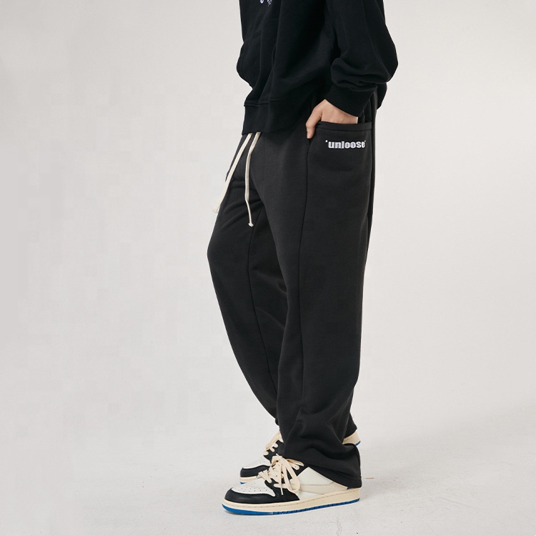 Pantalón algodón frisado recto – Tramontana