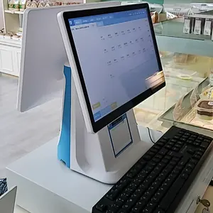 Sinmar restaurant shop desktop pos checkout machine support qr code smart pos billing computer pc payment hardware terminal