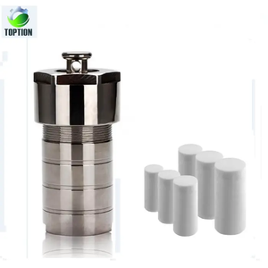 เครื่องปฏิกรณ์ถังอัตโนมัติไฮโดรเทอร์มอลดีไซน์ท่อ20L ภาชนะความดัน200L - Product Image 6