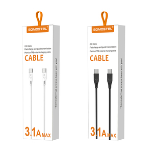 สายชาร์จเร็ว SMS BT05 PD ยาว 2 เมตร 3.1A 60W หัว C to C <span class=keywords><strong>20W</strong></span> และ C to <span class=keywords><strong>iPhone</strong></span> 6000+ รองรับการชาร์จเร็วสำหรับพาวเวอร์แบงค์และโทรศัพท์มือถือ - Product Image 3