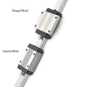 รางนำ hgr 15 20 25 30 35 45 55 65รางนำเชิงเส้นพร้อมตลับลูกปืนเชิงเส้นปรับความยาวได้ - Product Image 5