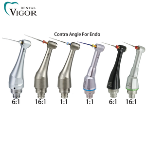 Têtes de contre-angle dentaires 1-1/6-1/16-1 à bouton-poussoir pour moteur endodontique électrique dentaire - Product Image 1