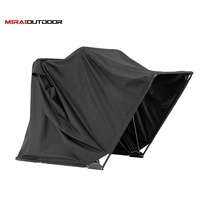 Tente de garage pliable portable pour moto, quad, VTT et scooter, imperméable avec cadre métallique pour abris de voiture et auvents