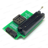 Adaptateur XGecu ADP_D42_EX-A avec prise ZIF noire pour PLCC44 DIP42 27Cxxx 27Vxxx EEPROM uniquement pour utilisation sur le programmeur T48(TL866-3G)