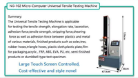 Machine d'essai universelle électronique 50N ~ 100KN UTM /ASTM/testeur de traction