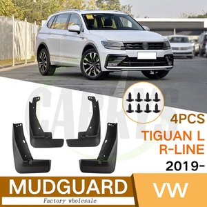 Pour Volkswagen <span class=keywords><strong>Tiguan</strong></span> R-Line 2019-2024 voiture noir garde-boue garde-boue garde-boue couverture - Product Image 3