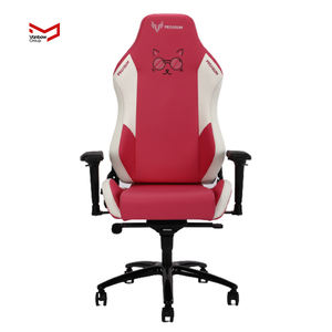 Vanbow Verstelbare Race-Stijl Computer Stoel Custom Logo Borduurwerk Schattige Meisjes Gaming Home Stoel Ergonomische Massage Functies - Product Image 2