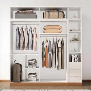 <span class=keywords><strong>Armadio</strong></span> con porta scorrevole laccata in tinta unita per camere da letto moderne e minimaliste porta scorrevole <span class=keywords><strong>arancione</strong></span> lucida per riporre i vestiti - Product Image 5