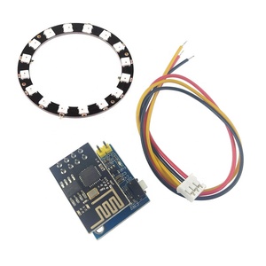 ESP8266 ESP-01 ESP-01S RGB <strong>LED</strong> Controller Module for <strong>Arduino</strong> IDE WS2812 WS2812B 16 Bits <strong>Light</strong> Ring Smart Electronic DIY - Product Image 6