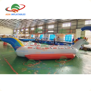 12 sièges gonflable <span class=keywords><strong>licorne</strong></span> <span class=keywords><strong>bateau</strong></span> eau banane <span class=keywords><strong>bateau</strong></span> nouveau Design double ligne <span class=keywords><strong>bateau</strong></span> à vendre - Product Image 2
