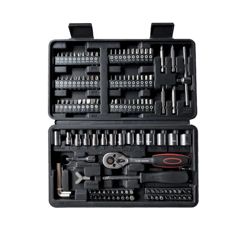 Amazon Best Selling Professional 128PCS Socket Wrench Set Mechanic Tool Kit