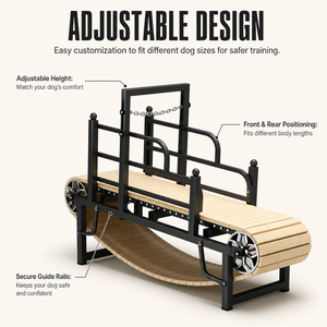 Quiet Adjustable Speed <b>Dog</b> Treadmill Aluminum Alloy Pet Exercise <b>Running</b> Machine Indoor Pet Fitness Equipment for Pet <b>Dogs</b> - Product Image 3