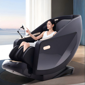 Fauteuil de massage avec rail SL, bras robotique, corps entier, multifonctionnel, électrique, automatique, usage domestique, luxe, noir, 31-60 airbags - Product Image 4