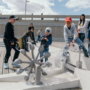 Roue à <span class=keywords><strong>eau</strong></span> commerciale en acier inoxydable, équipement <span class=keywords><strong>de</strong></span> jeu aquatique interactif pour enfants en <span class=keywords><strong>extérieur</strong></span> pour aire <span class=keywords><strong>de</strong></span> <span class=keywords><strong>jeux</strong></span> - Product Image 4