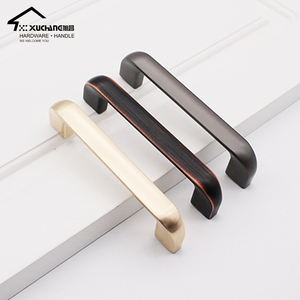 Negro clásico armario muebles de cocina Vintage, oro rosa de la manija del cajón del gabinete - Product Image 4