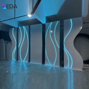 LEDA Ingenuous RGB Curved Backdrop Stylish Party Decoration Backdrop Stand for Wedding Events - Product Image 6