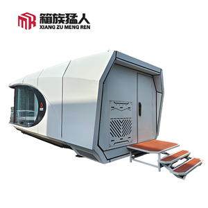 40ft a Energia Solare Intelligente Capsula Spazio Cabina Spaziale Casa Con Rimorchio Casa Casas prefabricadas - Product Image 3