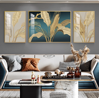 HD 3-Paire Cristal Porcelaine Peinture Salon Suspendu Image Impression Mur Art Œuvres Nature Morte Impression sur Toile