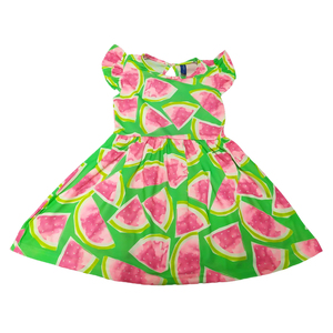 Bébé filles mode vêtements imprimé floral porter attrayant moderne conçu couleur personnalisée en gros robes fabrication de haute qualité - Product Image 5