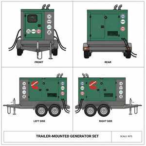 Generador diésel Cummins Weichai Baudouin Yuchai Shangchai Steyr de 100 kW, 125 kVA, 150 kW, 100 kVA, silencioso, de 111 kW, 120 kW, 150 kVA - Product Image 3