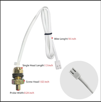 Sonde de température pour four P-1209, thermistance à résistance de platine 12V pour capteur de température des grills Green Mountain