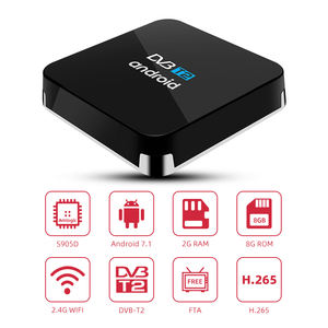 Android STB OTT DVB T2 mejor Android quad core <span class=keywords><strong>Amlogic</strong></span> <span class=keywords><strong>S905D</strong></span> TV Set Top Box - Product Image 2