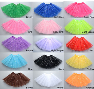 MS Wholesale, Fabricant chinois, Vente en gros : Robe de princesse en gaze à paillettes pour enfants (30 cm) et Jupe de ballet en maille pour adultes (40 cm) - Product Image 3
