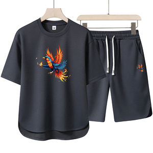<span class=keywords><strong>T</strong></span>ùy Chỉnh Quá Khổ Của Người Đàn Ông Mùa Hè <span class=keywords><strong>T</strong></span>-Shirt Shorts Set In Bộ Ngắn Cho Mens Mặc <span class=keywords><strong>T</strong></span>ùy Chỉnh Hai Mảnh Trống Quần Short Áo Thun - Product Image 6