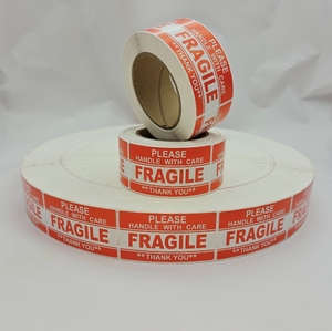 Dongguan caihe สติกเกอร์บอบบางพิมพ์ลายได้ตามต้องการจากโรงงาน - Product Image 1