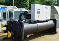 Sistema de Bomba de Calor de Agua de Segunda Mano para HVAC, 580KW 725KW R134a, Unidad de Calefacción y Refrigeración Comercial e Industrial