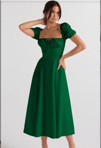 Vestido Casual de Verano para Mujer, Color Sólido, Estilo Delgado, Moda <span class=keywords><strong>D</strong></span> - Product Image 2