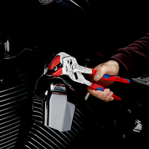 คีมประแจ KNIPEX 86 05 250 คีมประแจและประแจในเครื่องมือเดียวพร้อมด้ามจับหลายส่วนชุบโครเมียม 250 มม. - Product Image 4