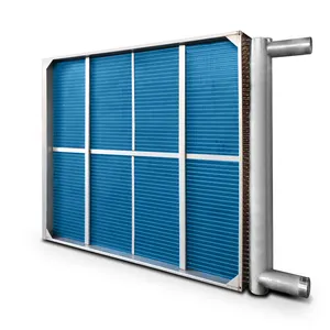 Tipo de aire acondicionado radiador de aire Ac A/c condensador tubo de cobre aleta de aluminio bobina de condensación venta directa de fábrica