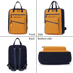 Sac à dos en toile de polyester durable recyclé Rpet de conception de mode personnalisée pour adolescents - Product Image 2