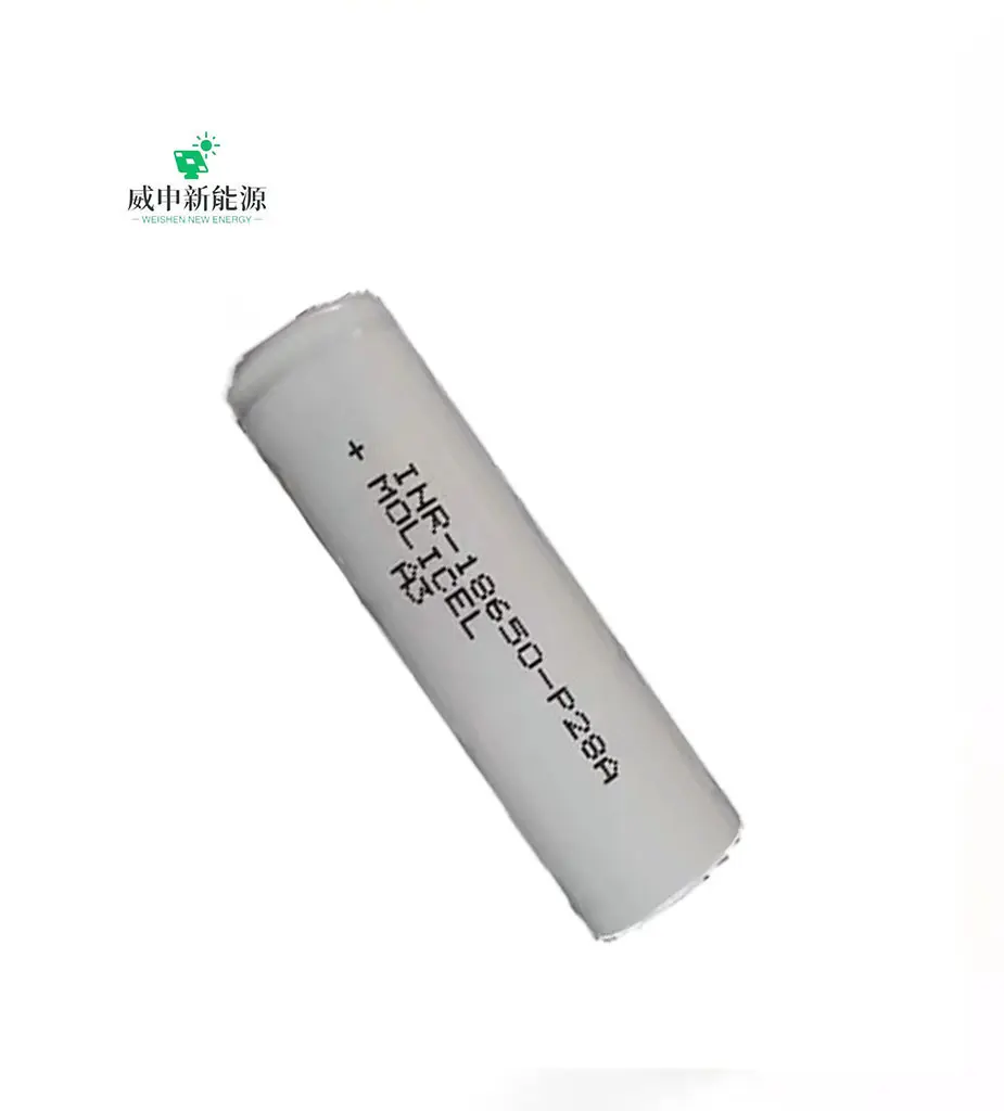 Wholesale Low Temperature 100% Original Rechargeable 3.7v Moli Inr 18650 2800Mah 3.7v 7.4wh Lithium Ion Batteries Cell