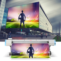 Fabricant vente directe 3.2m 1440dpi flex bannière vinyle débutant abordable grand format couleur imprimante vinyle traceur