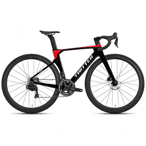FLM R5pro Vollcarbon-Rennrad 700C 24-Gang SENSAH Hydraulische Scheibenbremse <span class=keywords><strong>T47</strong></span> <span class=keywords><strong>BB</strong></span> Steckachse 9,3kg Carbon-Lenker Aero-Rennfahrrad - Product Image 3