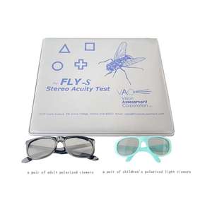 Cartas de Prueba de Agudeza Visual Estéreo Profesionales 1000S para Ambliopía y Estrabismo para Clínicas Oftalmológicas Pediátricas con Certificado CE - Product Image 5