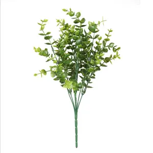 Bunch of simulation iron leaves simulation fan sunflower leaves plastic leaves simulation plants