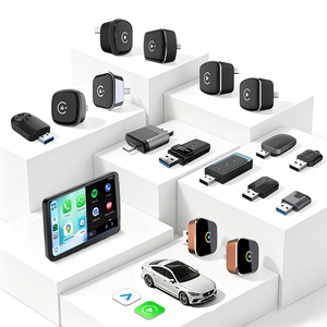 Adaptador inalámbrico Car Play de baja latencia con audio sin pérdidas, Carlinkit de fábrica, mini ultra G, Android Auto USB, CarPlay, adaptador Android Auto. - Product Image 1