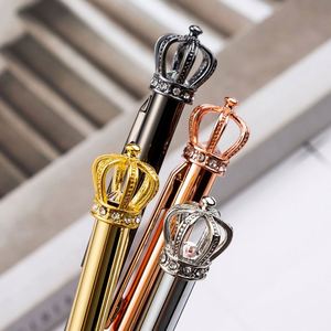 Bolígrafo de Lujo con Diseño de Corona y Punta Giratoria, Ideal para Regalo, con Logotipo Personalizado - Product Image 2