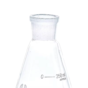 ขวดแก้วเออร์เลนเมเยอร์ทรงกรวยขนาด 500 มล. และ 1000 มล. พร้อมจุกแก้วทรงกรวยแบบมีรูและแบบไม่มีรู - Product Image 6