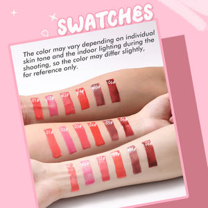 JOVEN VISIÓN Brillo de labios de 6 colores con brillo de labios de color hidratante sin maquillaje de aceite de labios floreciente - Product Image 4