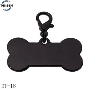 Placas de Identificación Personalizadas para Mascotas de Aleación de Zinc, Etiquetas con Nombre para Gatos, Accesorio para Collar de Perro con Logotipo de Hueso Personalizado, Dijes Colgantes con Broche - Product Image 5